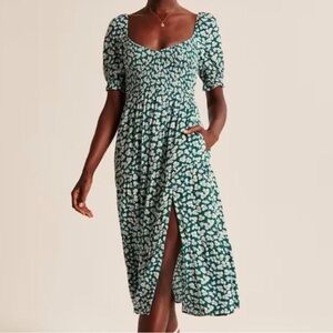 Floral Abercrombie Midi Dress